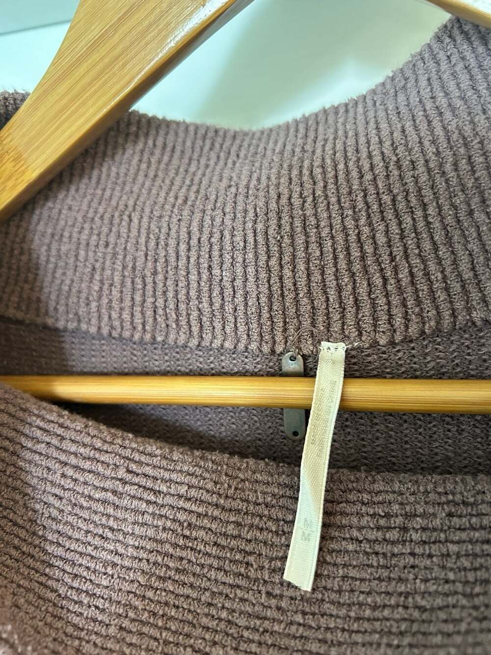 Free People Ottoman Slouchy Tunic Sweater Nutmeg Taupe - Picture 6 of 10